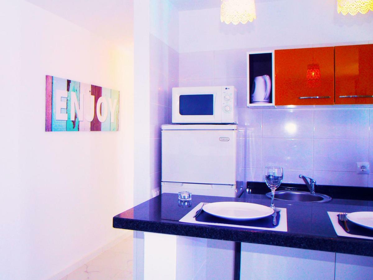Apartment in Torres de Yomely Complex Playa de las Américas Exterior foto